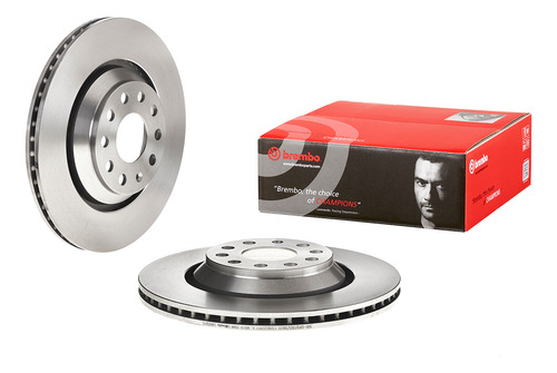 Disco Brembo Vw Passat 2.0 Tdi 4motion 2011 A 2012 Tra Pza 