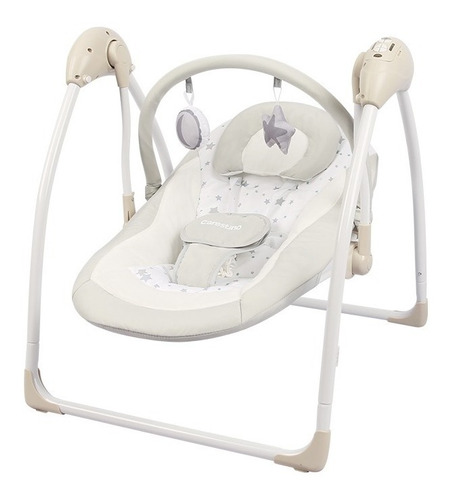 Mecedor Electrónico Bebe Carestino Gris Melodias