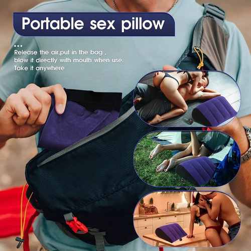 Nuevo Almohada De Apoyo Inflable Para Pareja, Posición
