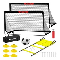 Comprar Set De Porterías De Fútbol 6x4 Pies Con Accesorios Para Ni