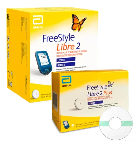Pack Inicial 1 Sensor + 1 Lector Freestyle Libre 2 Plus