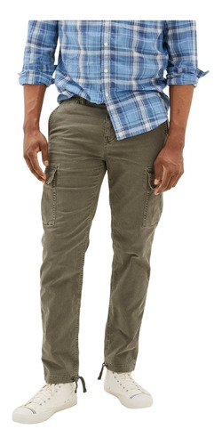Pantalones Slim Flex Cargo Con Look Usado American Eagle