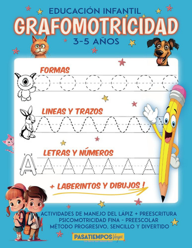 Libro: Grafomotricidad 3, 4 Y 5 Años - Educación Infantil - 