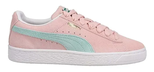 Tenis puma on sale suede feminino rosa