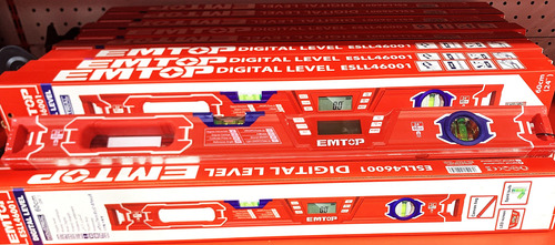 Nivel Digital Aluminio 60 Cm Emtop