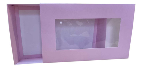 Caja Multiuso 30 X 20 X 5,5 Cm - Impresa X 25 U 004 Rosa