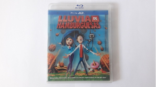 Lluvia De Hamburguesas Bluray 3d Original Audio Latino