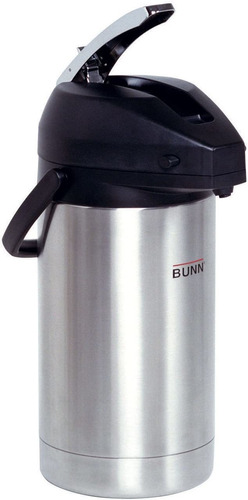 Termo Para Cafe Bunn, Bun321300000 Plateado, Negro, 3 Litros