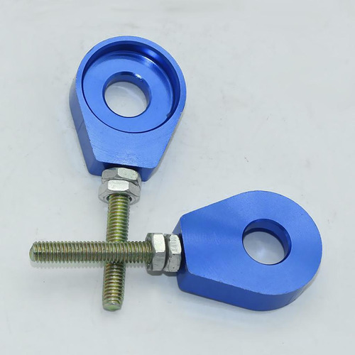 Piezas Del Ajustador De Cadena De Motocicleta 2 Piezas