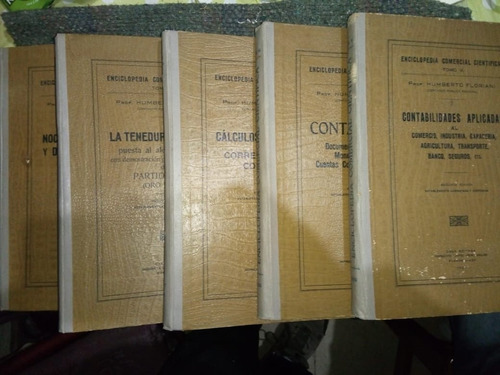 Enciclopedia Comercial Científica 5 Tomos Humberto Floriani 