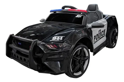 Montable Auto Electrico Para Ni os Patrulla Policia 12v Cuotas