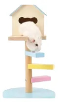 Comprar Casa Carno Con Escalera Para Hamsters Jerbos Roedores 