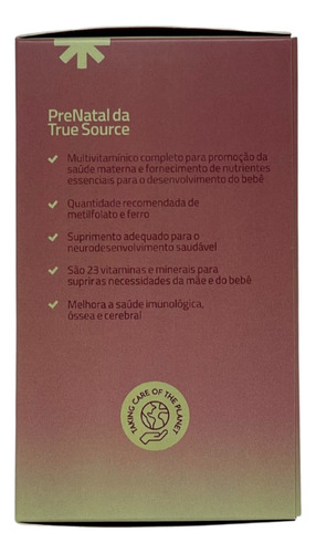 Multivitamínico Prenatal 90 Cápsulas True Source