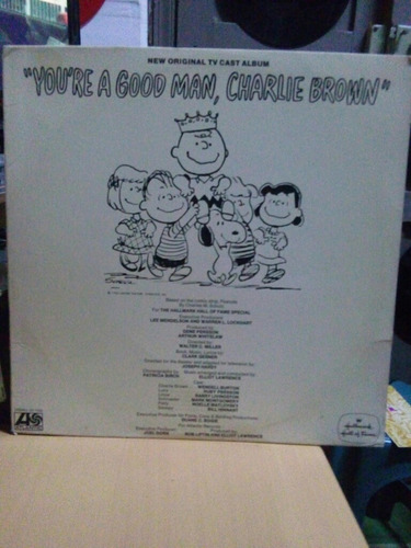 Charlie Brown Youre A Good Man Imp, Vinyl, Acetato, Lp.