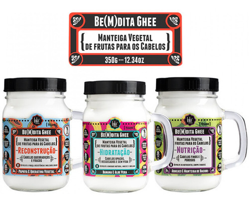Manteca Capilar Mascara Bemdita Ghee Lola Reconstruccion