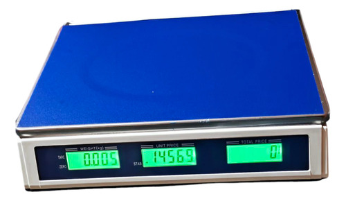 Balanza 40kg Comerciales 220v Recargables No Imprime Ticket Blanco O Negro Según Disponibilidad De Stock