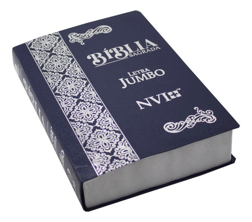 Bíblia Sagrada Nvi Letra Jumbo Híper Gigante Capa Coverbook
