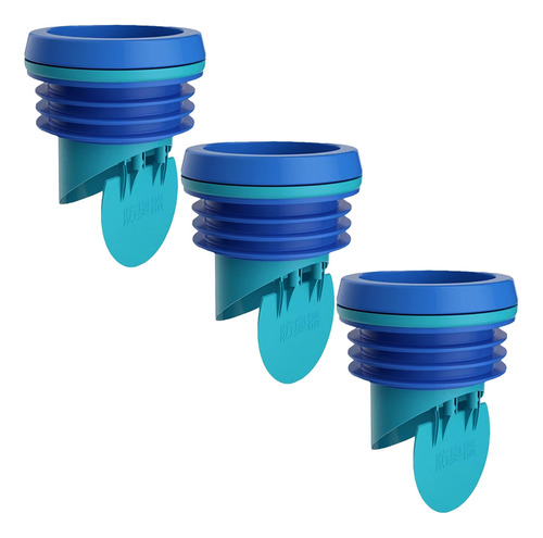 Kit 3 Válvula De Retenção P/vaso Sanitário Bacia Barata Rato