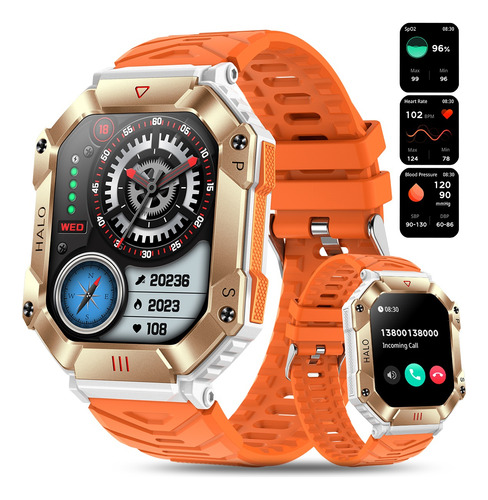 Reloj Inteligente De 2.0 Pulgadas, Gps, Bluetooth, Call Spor