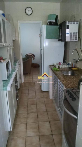 Imagem 10 de 30 de Apartamento Com 1 Dormitório À Venda, 50 M² Por R$ 185.000,00 - Canto Do Forte - Praia Grande/sp - Ap1983