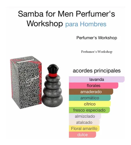 Perfume Samba Para Hombre De Perfumer s Workshop Edt 100ml