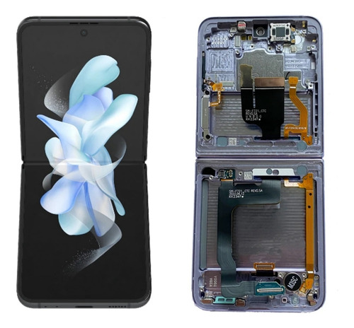 Pantalla Amoled Con Marco Para Samsung Z Flip4 Sm-f721b