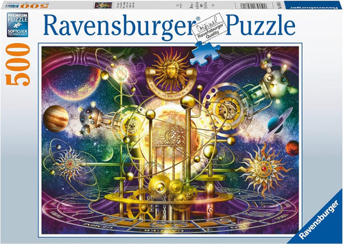 Sistema Solar Dorado Rompecabezas 500 Pzs Ravensburger 16981