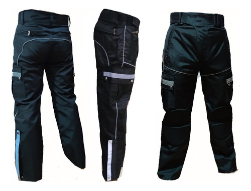 Pantalón Para Motociclista Anti-fricción Reflectivo Moto