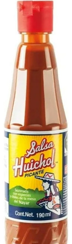10 Pzas Salsa Huichol Picante 190 Ml