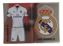 Comprar Figurita Escudo Y Camiseta Real Madrid Champions 2016-2017