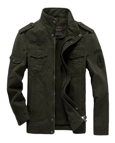 casaco estilo militar masculino