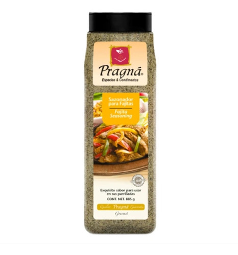 Sazonador De Fajitas 885 Gramos Pragna 