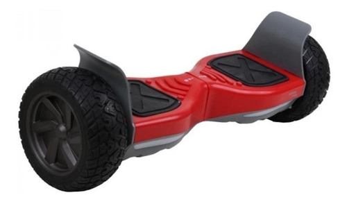 Skate eléctrico hoverboard Foston FS-3700S Rojo 8"