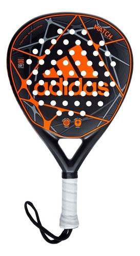 Paleta de pádel  adidas Match 1.8 2018 color negro/naranja