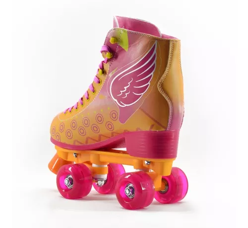 Patins Sou Luna Tradicional Quad Let's Skate 4 Rodas (36 BRA