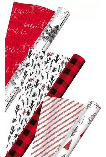 Imagen 2 de 7 de Rollos De Papel Para Regalo Diseño Elegante Plata Kirkland
