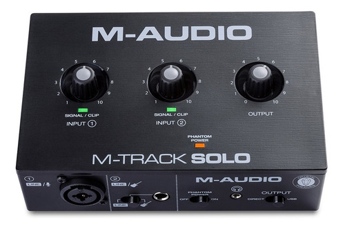 M-audio M-track Solo Ii Interface Audio Usb