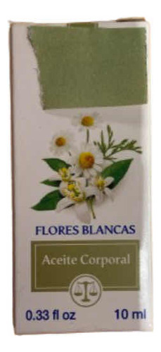 Aceite  Esencial 10 Ml Flores Blancas