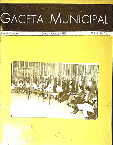3 Gaceta Municipal Guadalajara Jalisco Cuarta Época1987-1988 (Usado)