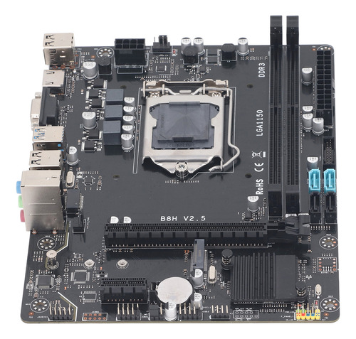 Placa-mãe Lga1150 B8h H81 Computador Com Canal Ddr3 Duplo