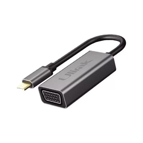 Adaptador Usb-c A Vga Aluminio Ul-adcvga Ulink