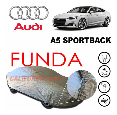 Funda Cubierta Lona Cubre Audi A5 Sportback 2023