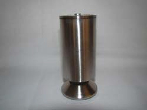 Patas Muebles Pata Decorativa Goma Antiraya Acero 12 Cm