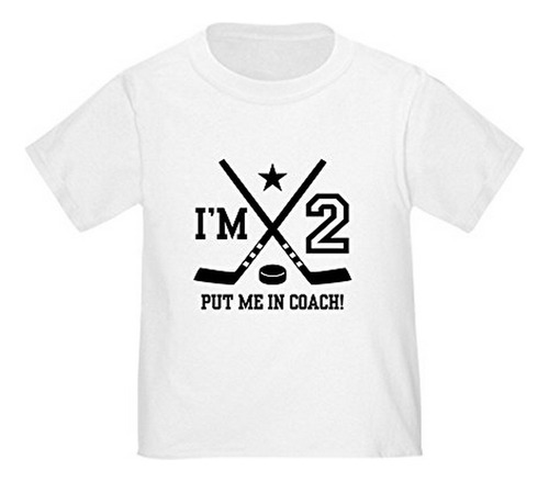 Cafepress 2 Year Old Hockey Toddler T-shirt Toddler Tee