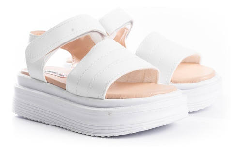 Imagen 2 de 6 de Sandalias Niñas Con Flecos Ojotas Livianas Bajas Cómodas