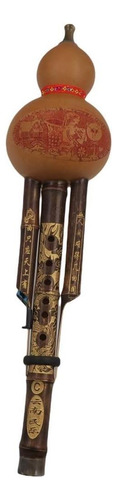 Hulusi Chino: Flauta Ancestral De BambĂș Y Cucurbit Musical