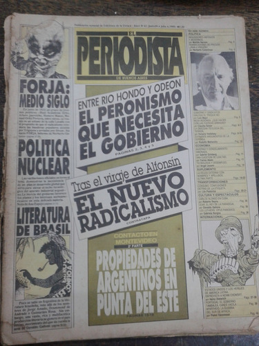 El Periodista De Buenos Aires Nº 42 * Junio 1985 *