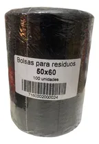Comprar Set De 100 Bolsas Para Residuos Basura 50 X 60 Cms