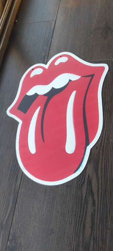 Letrero Rolling Stones En Lámina 