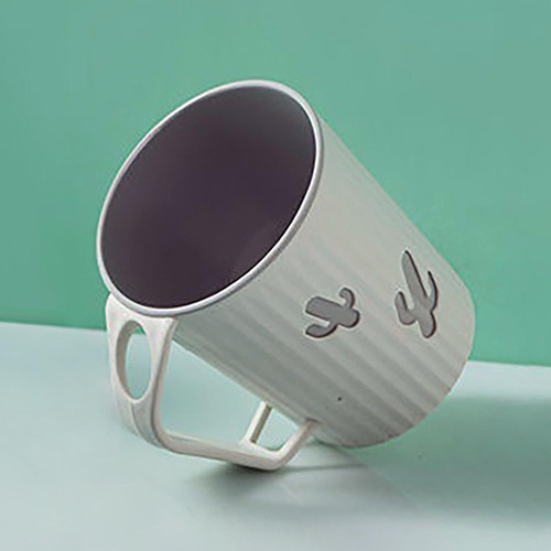 4 Taza De Enjuague Para Baño Taza De Lavado Irrompible Gris